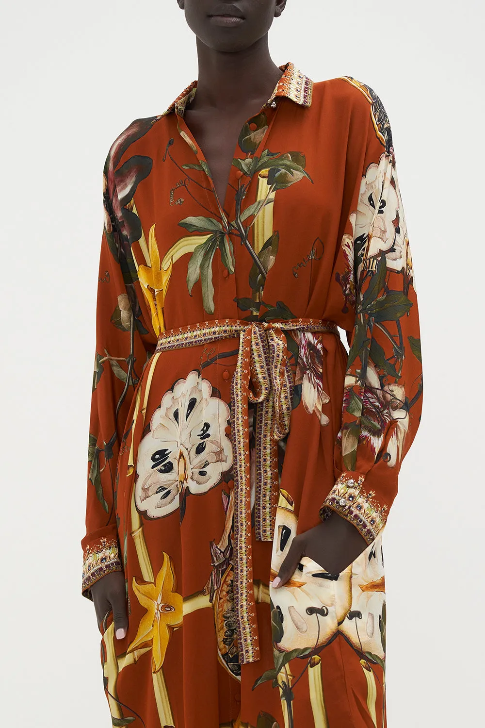 COLLARED BUTTON THROUGH DRESS GARDEN OF EVE sold by Camilla product image thumbnail 5