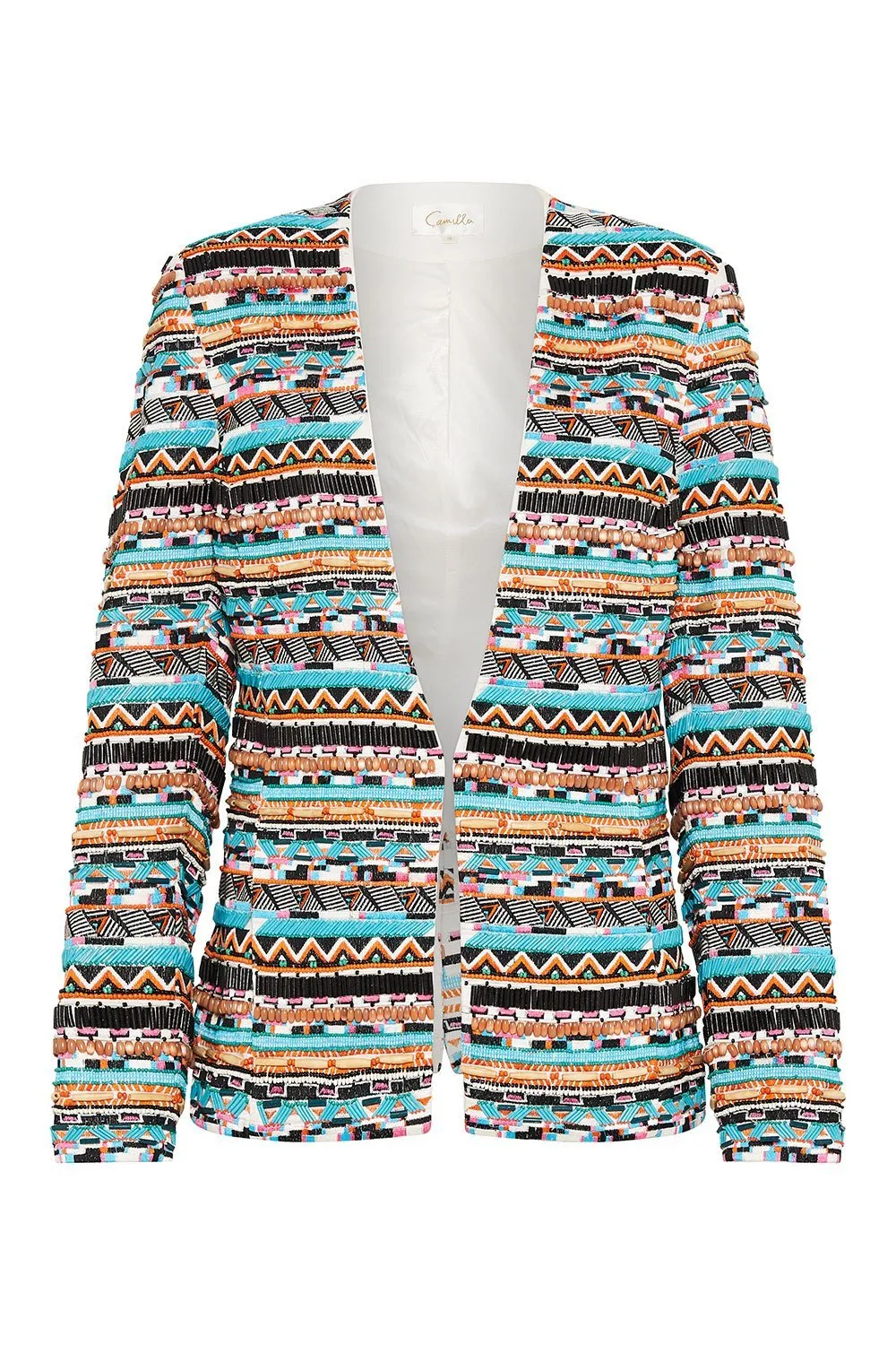 EMBELLISHED BLAZER JACKET MUTLI sold by Camilla product image thumbnail 3