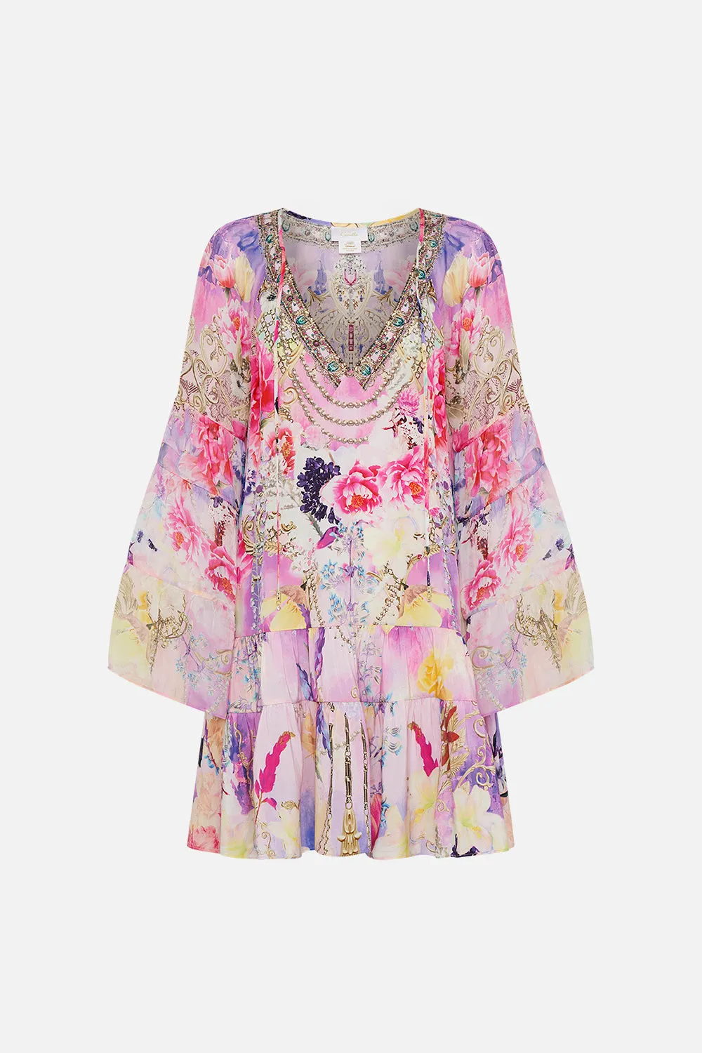 A-LINE GATHERED PANEL DRESS SONIC SYMPHONIES sold by Camilla product image thumbnail 3