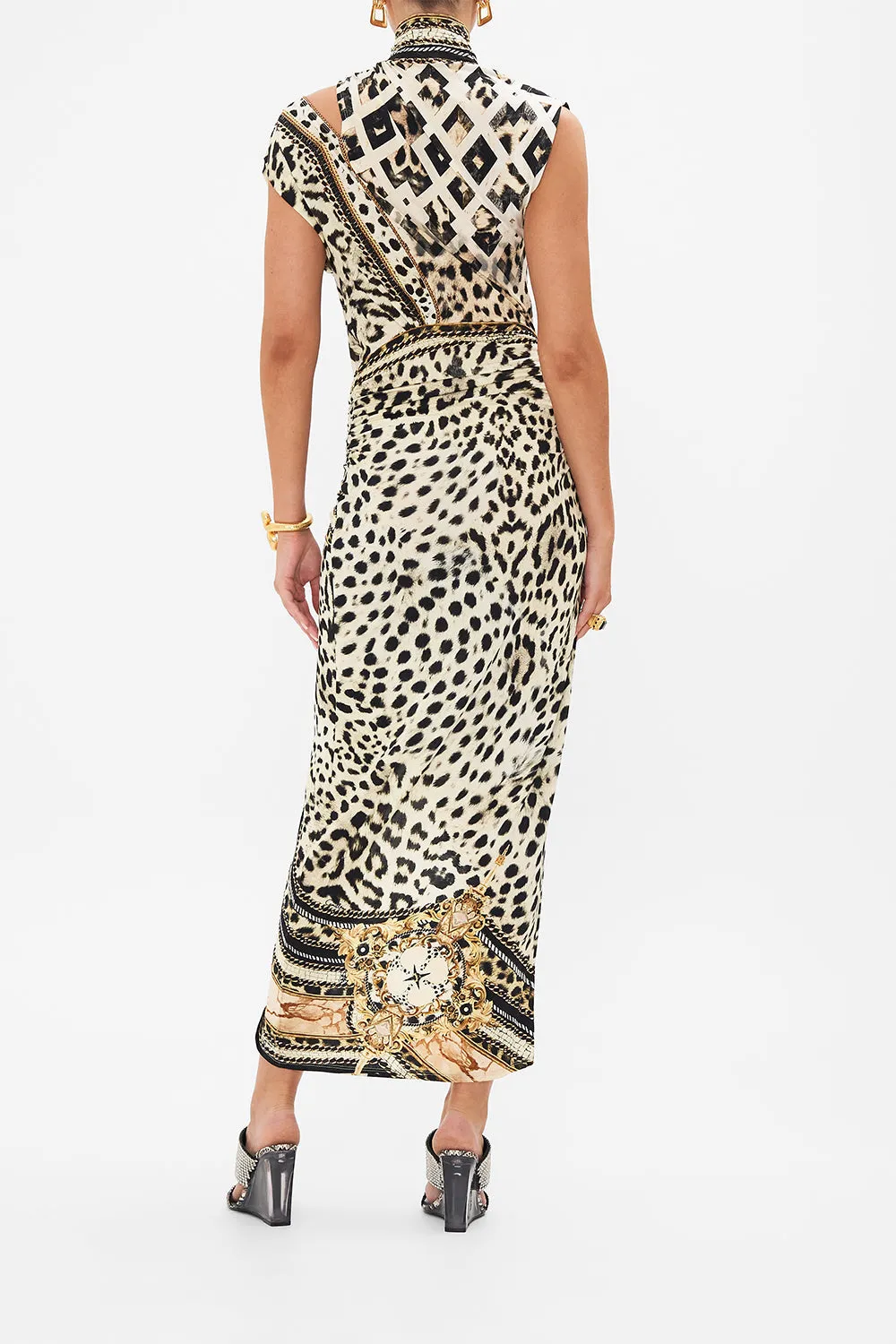 GATHERED COLUMN JERSEY DRESS MOSAIC MUSE sold by Camilla product image thumbnail 2