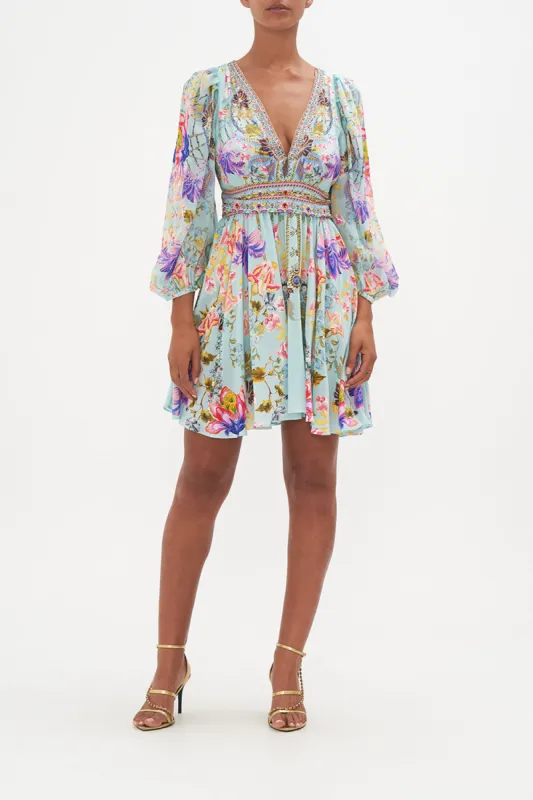 BLOUSON FLARED DRESS LOVE WEB sold by Camilla