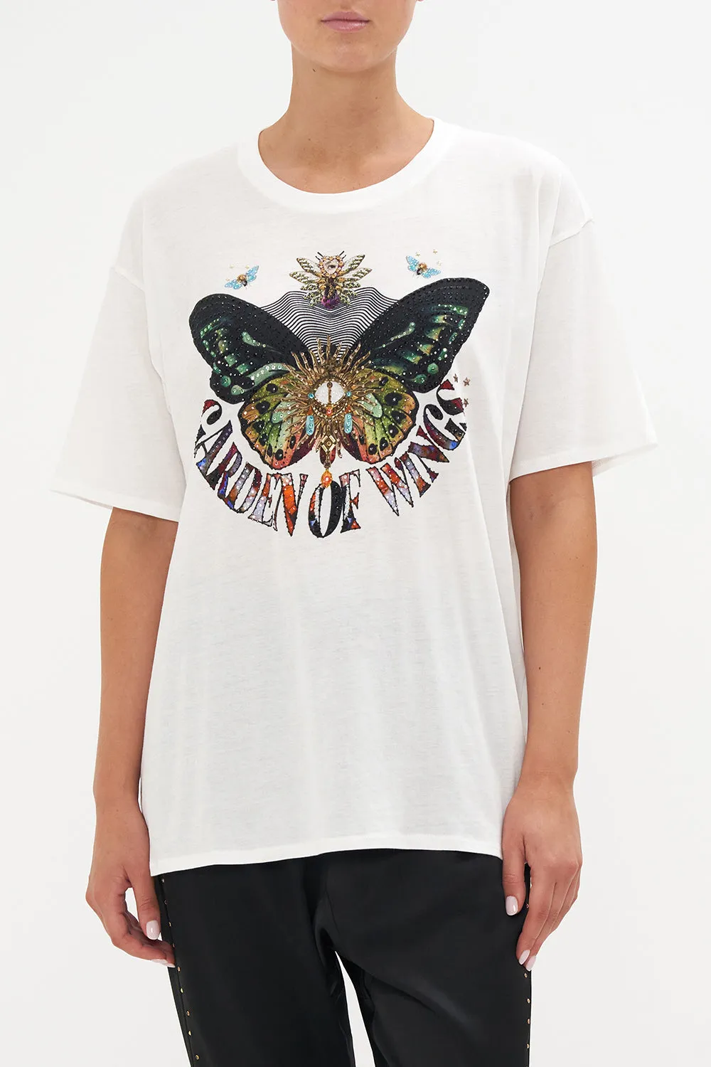OVERSIZE BAND TEE FLUTTER BY sold by Camilla product image thumbnail 5
