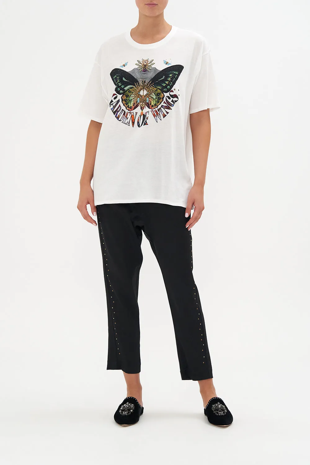 OVERSIZE BAND TEE FLUTTER BY sold by Camilla