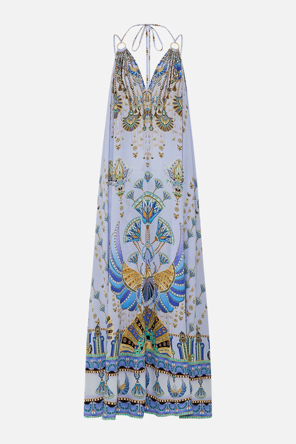 RING DETAIL STRAP DRESS UNDER SCARAB SKIES sold by Camilla product image thumbnail 3