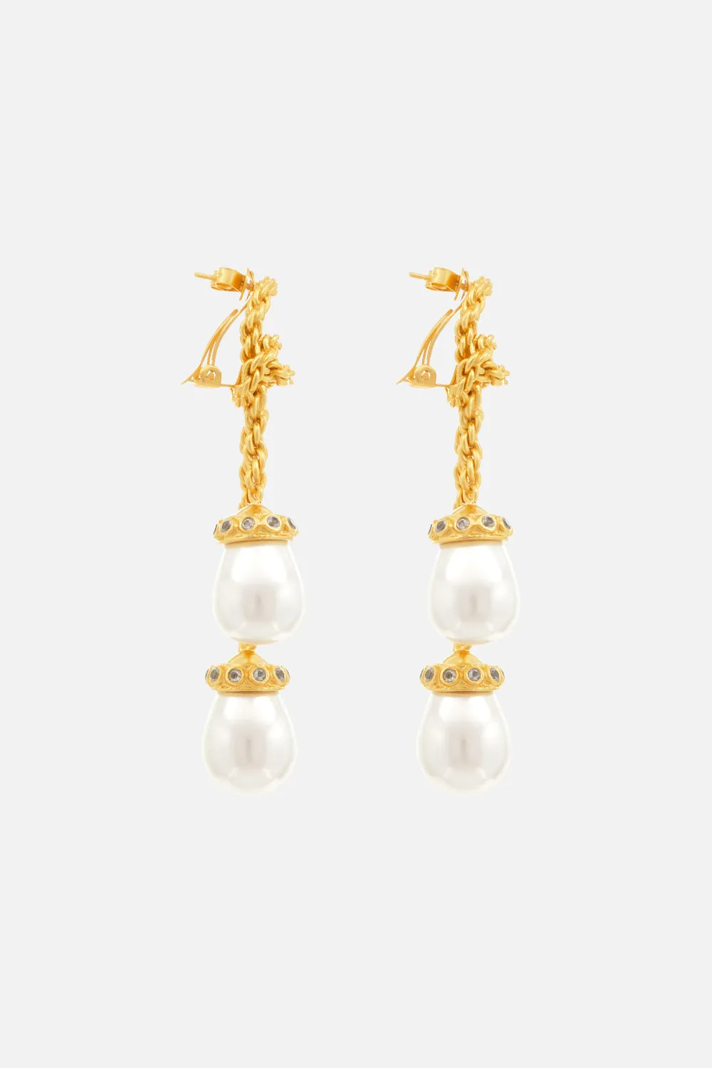 SIENNA PEARL EARRINGS MULTI sold by Camilla product image thumbnail 2