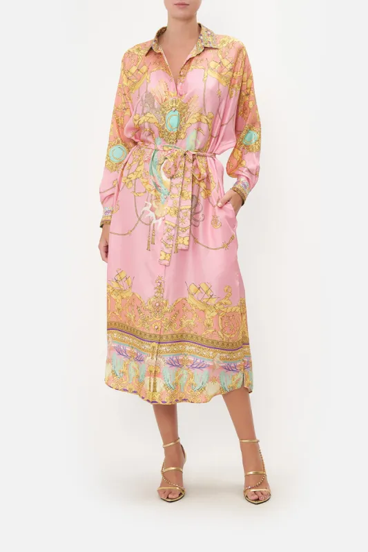 COLLARED BUTTON THROUGH DRESS MERMAID MOTEL sold by Camilla