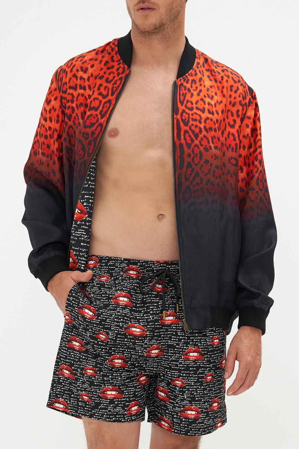 ZIP THROUGH REVERSIBLE BOMBER JACKET CHAOS MAGIC sold by Camilla product image thumbnail 5