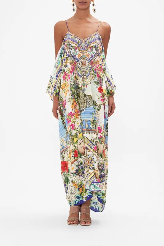 SHOESTRING STRAP KAFTAN AMALFI AMORE sold by Camilla