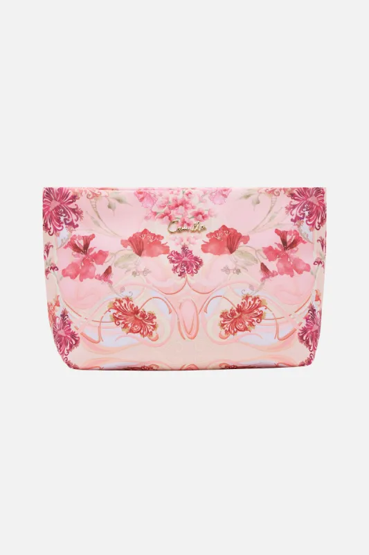 SMALL MAKEUP CLUTCH BLOSSOMS AND BRUSHSTROKES sold by Camilla
