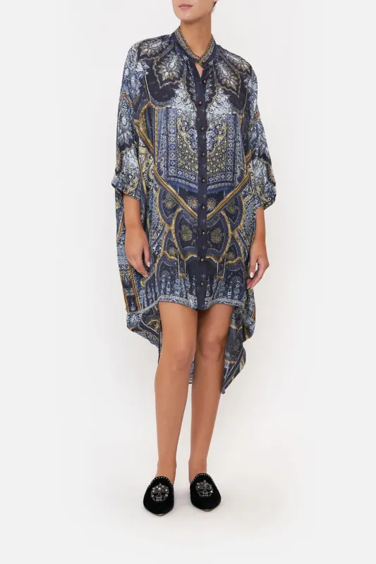 SCOOP BACK SHIRT DRESS FOREVER FAMILY sold by Camilla