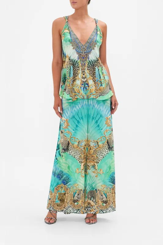 TANK TOP WITH STRAP BEAD DETAIL LAY OF THE LAND sold by Camilla