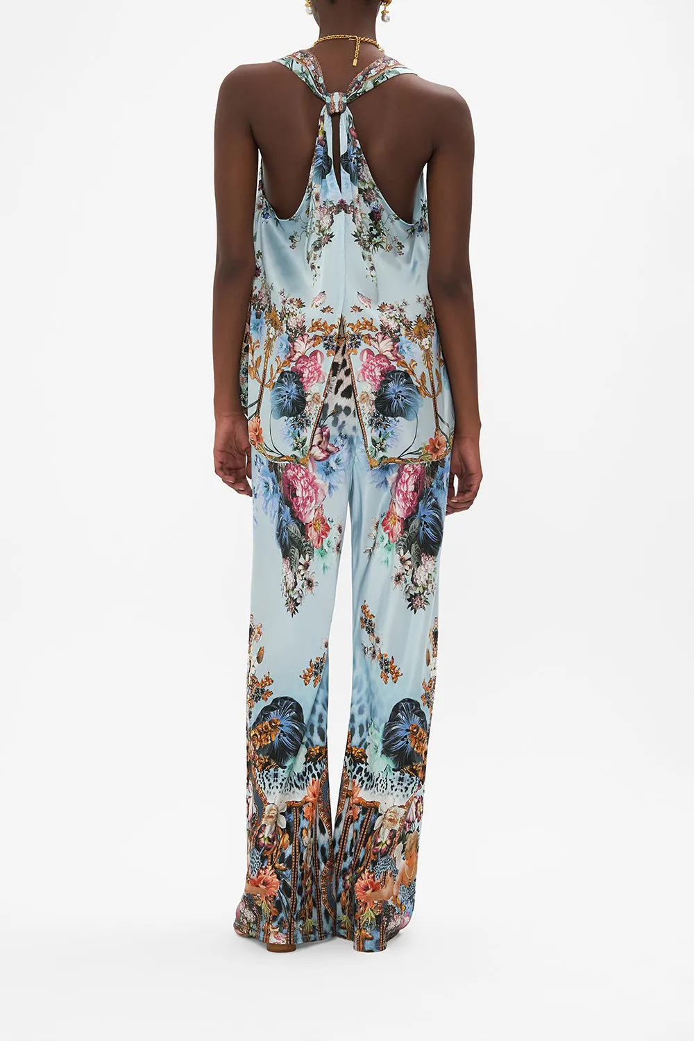 V NECK TOP WITH KNOT BACK LETTERS TO LEO sold by Camilla product image thumbnail 2