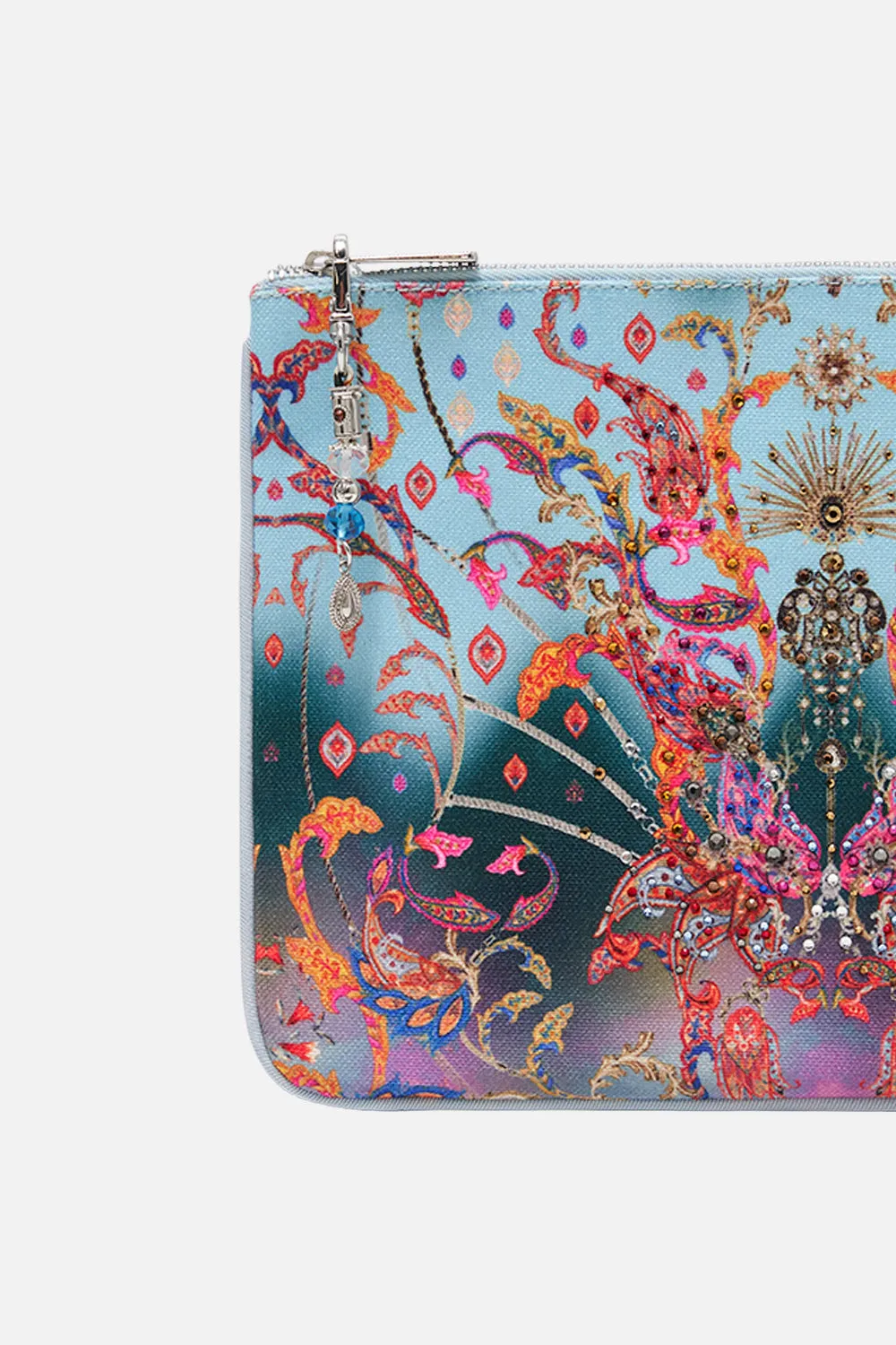 SMALL CANVAS CLUTCH WHAT LIES BENEATH sold by Camilla product image thumbnail 2