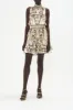 HIGH NECK SLEEVELESS MINI DRESS ROAD TO RICHESSE sold by Camilla