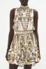 HIGH NECK SLEEVELESS MINI DRESS ROAD TO RICHESSE sold by Camilla