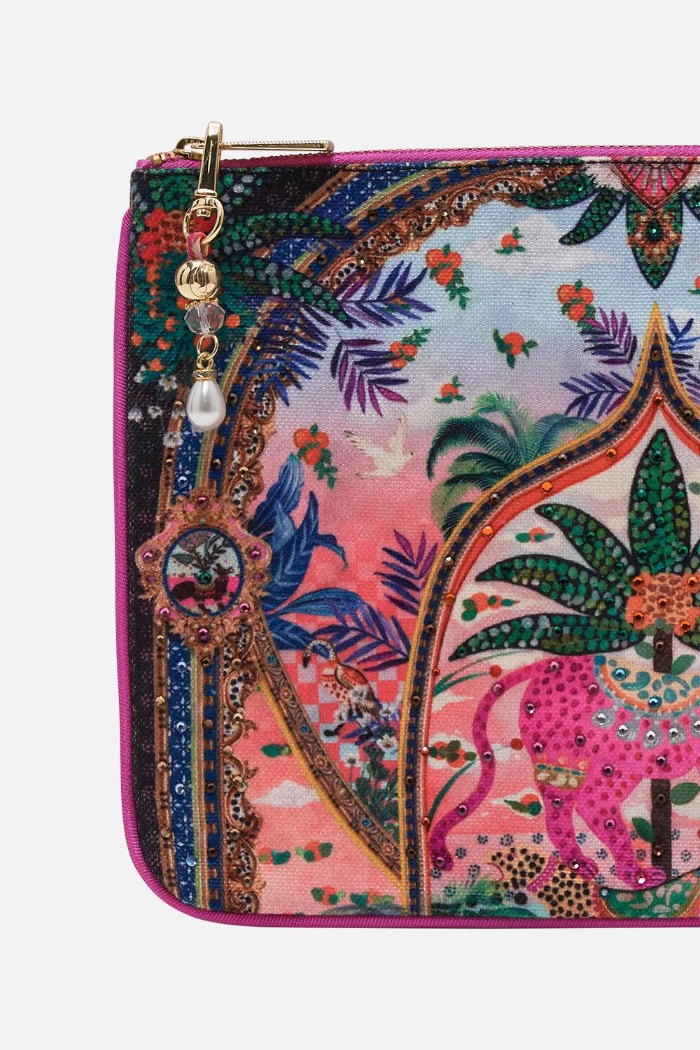 SMALL CANVAS CLUTCH ALESSANDROS ATLANTIS sold by Camilla product image thumbnail 3