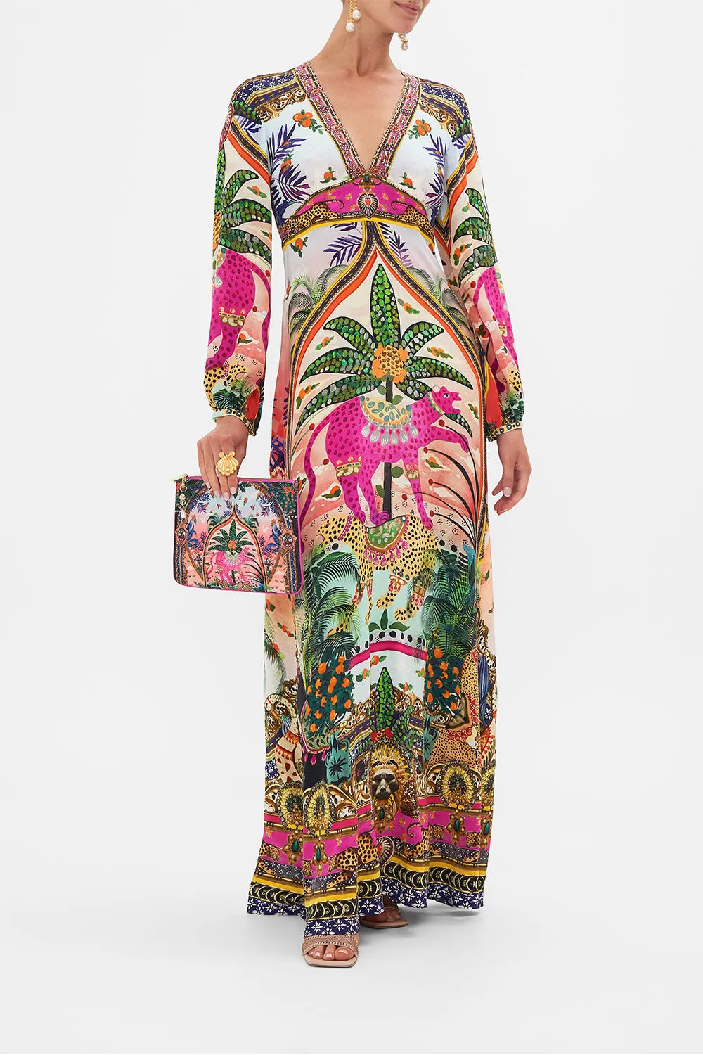 SMALL CANVAS CLUTCH ALESSANDROS ATLANTIS sold by Camilla product image thumbnail 4