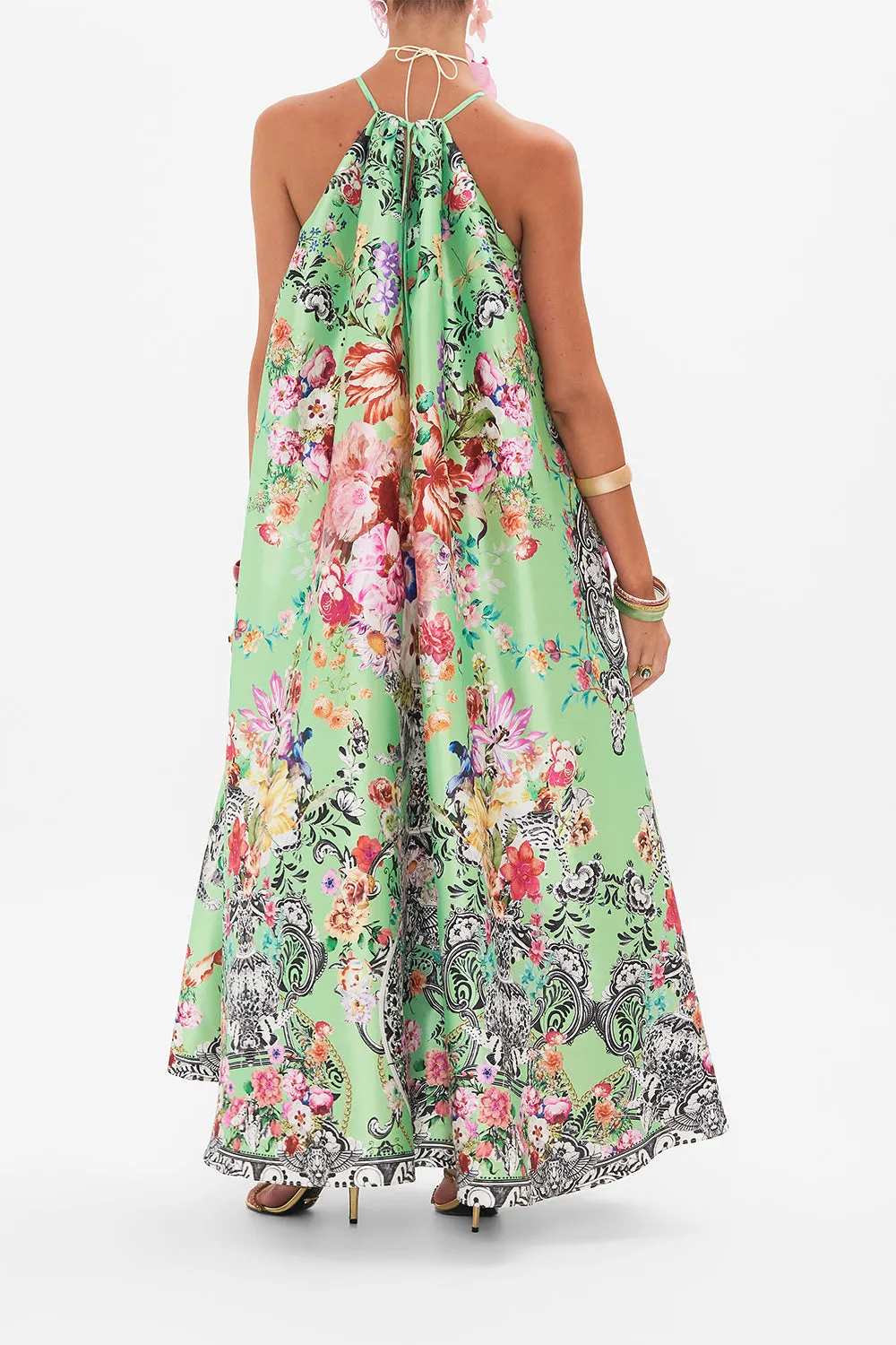 TRAPEZE MAXI DRESS PORCELAIN DREAM sold by Camilla product image thumbnail 2