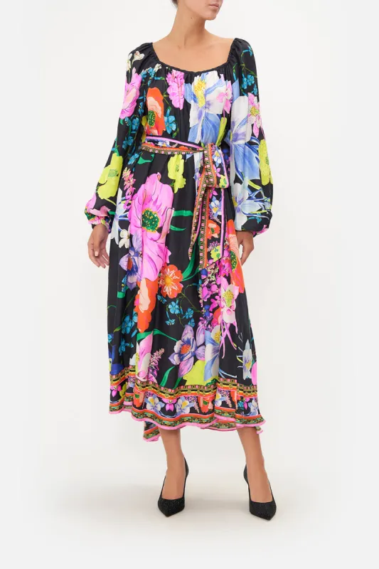 GATHERED FLARED DRESS AWAY WITH THE FAIRIES sold by Camilla