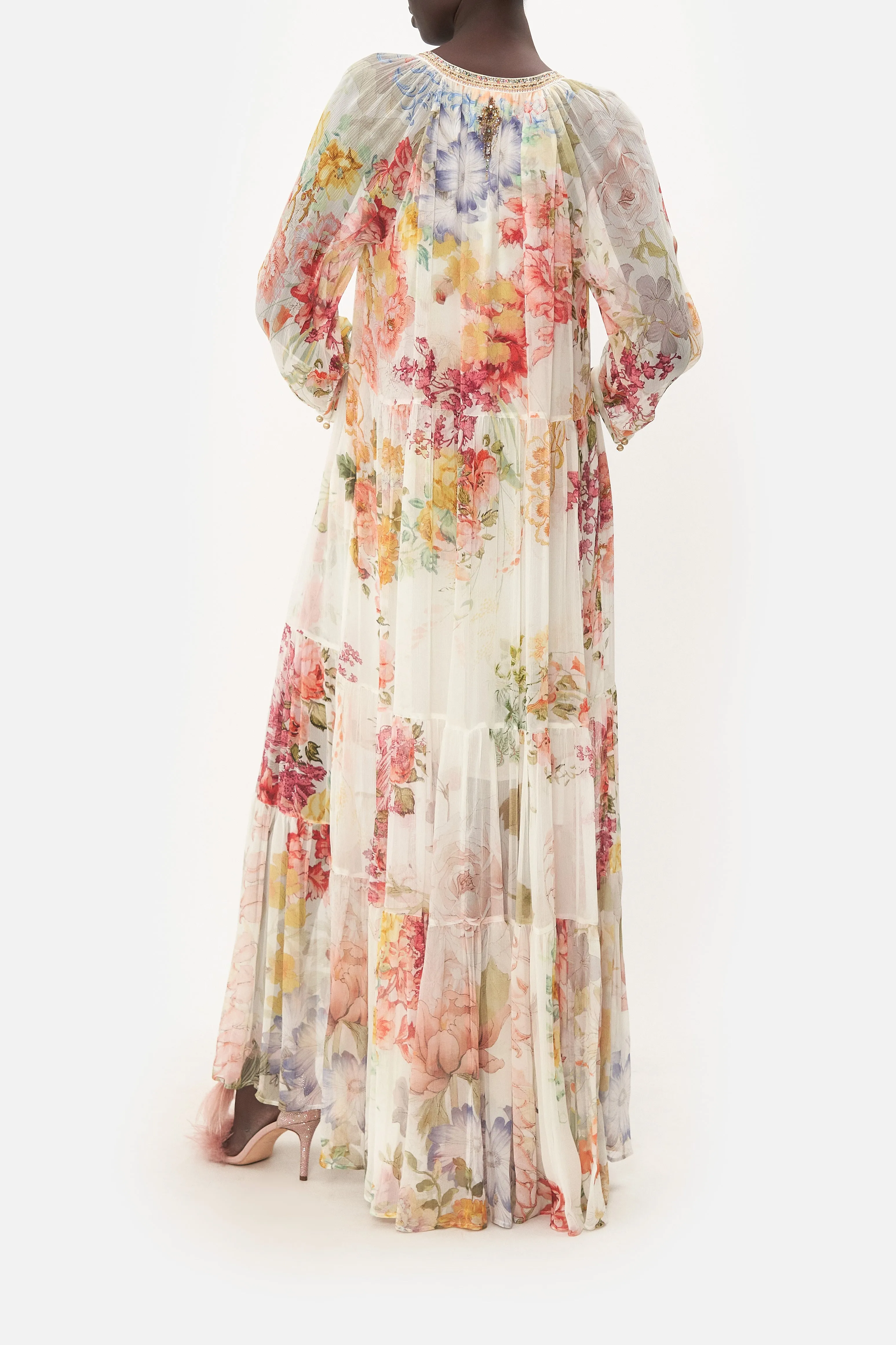 LONG GATHERED PANEL DRESS ROMANTIC RITES sold by Camilla product image thumbnail 2