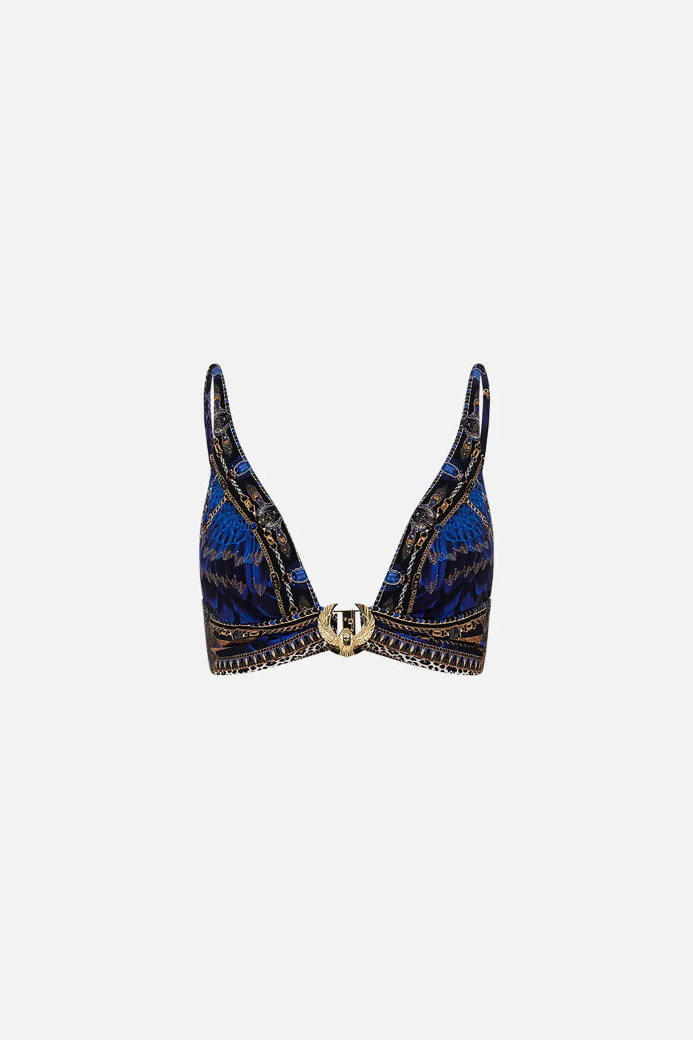 HIGH TRI BRA WITH PLEATS AND TRIM OTHER SIDE OF THE OASIS sold by Camilla product image thumbnail 3