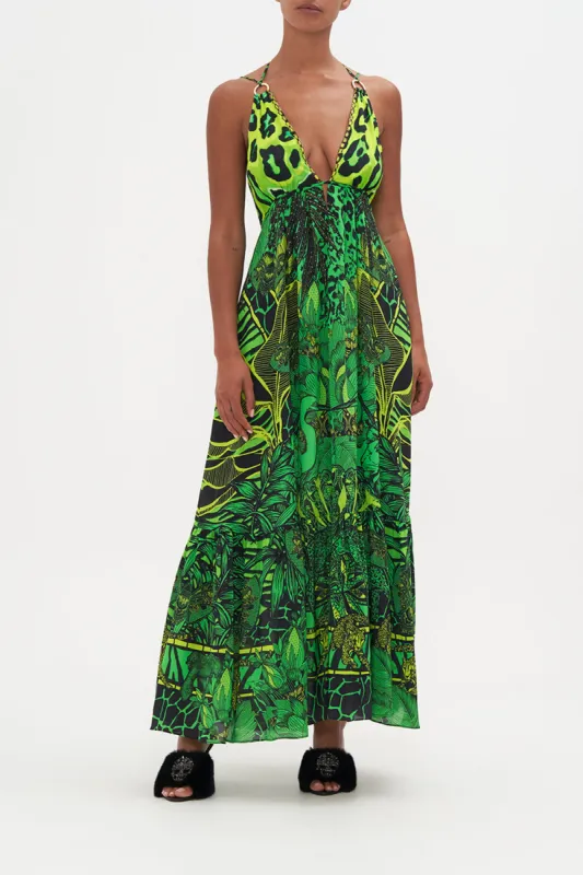 TIERED DRESS WITH HARDWARE GORILLA GROOVE sold by Camilla