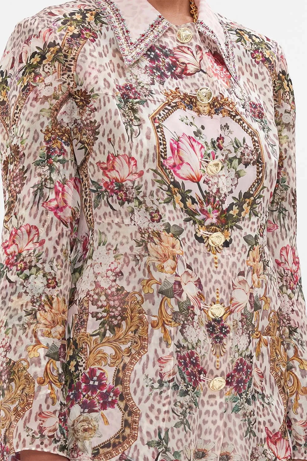 LONG BUTTON FRONT COAT BAMBINO BLISS sold by Camilla product image thumbnail 5