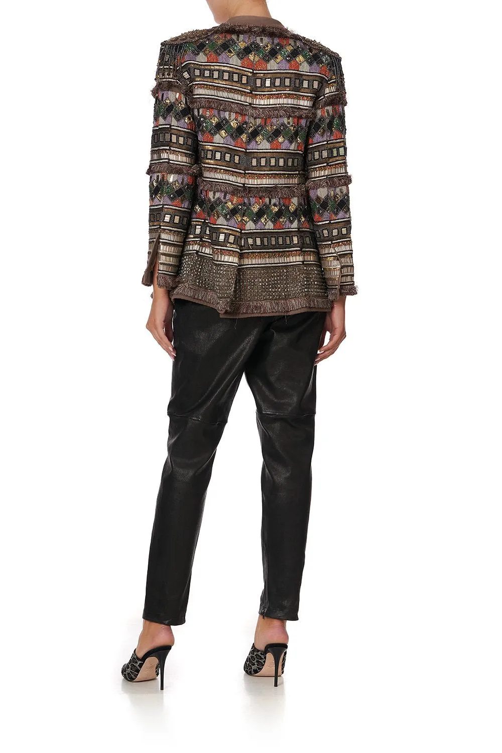 EMBELLISHED JACKET BRONZE sold by Camilla product image thumbnail 2