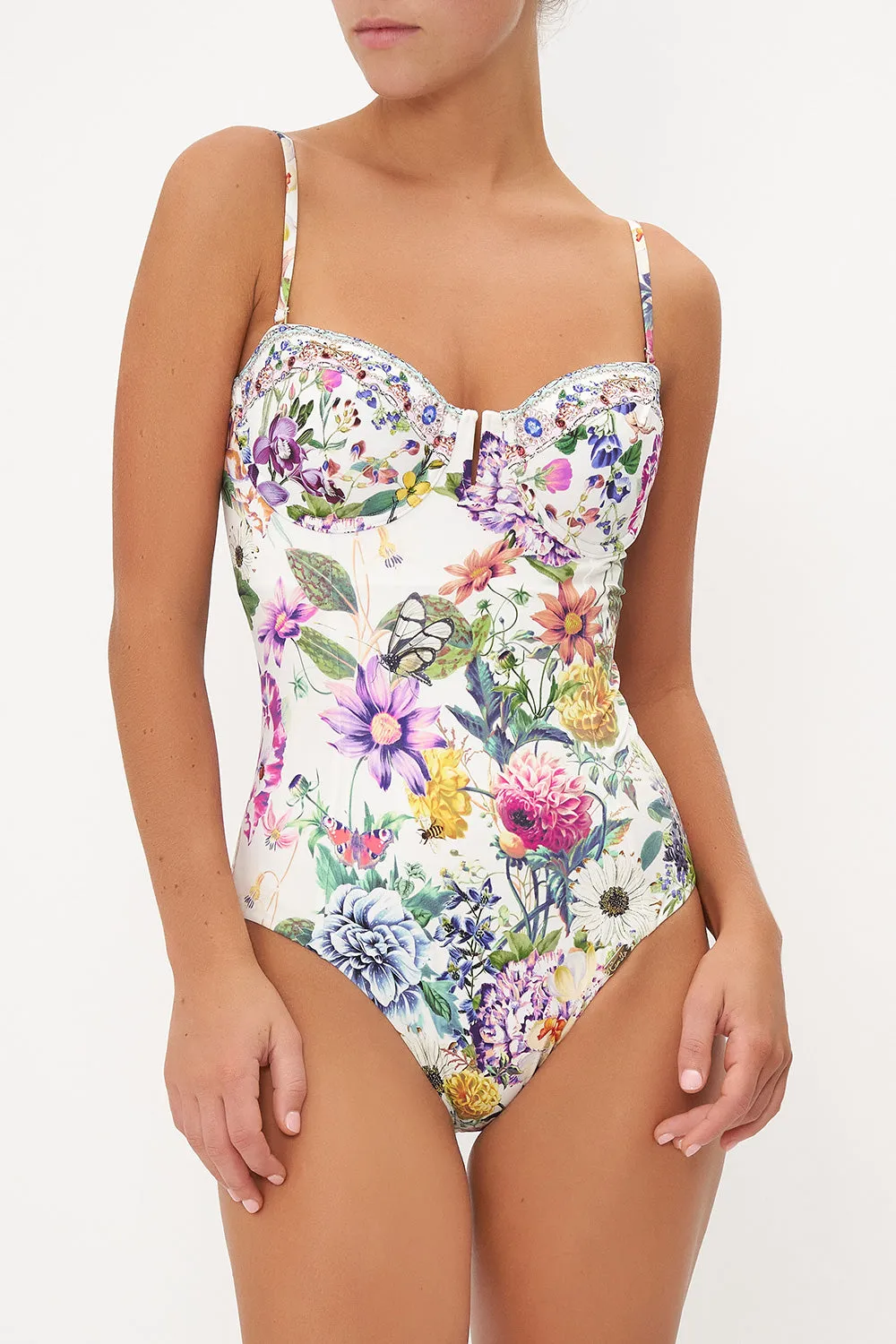 UNDERWIRE ONE PIECE WITH U WIRE QUEENS BEE HIVE sold by Camilla product image thumbnail 5