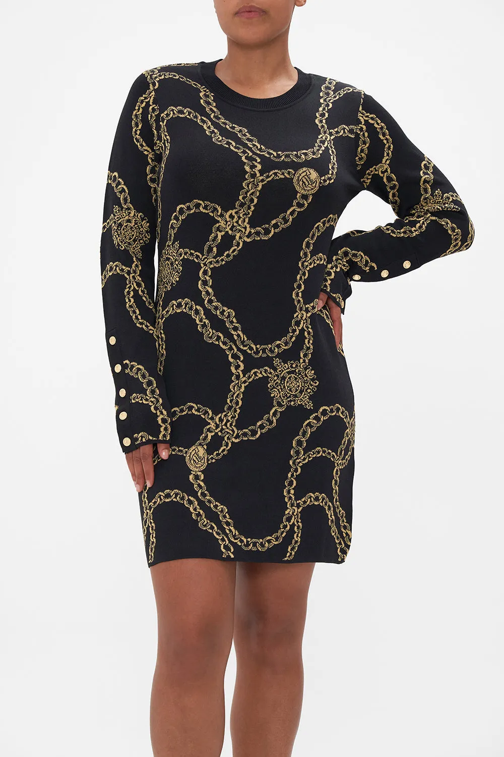 MINI KNIT DRESS JEALOUSY AND JEWELS sold by Camilla product image thumbnail 5