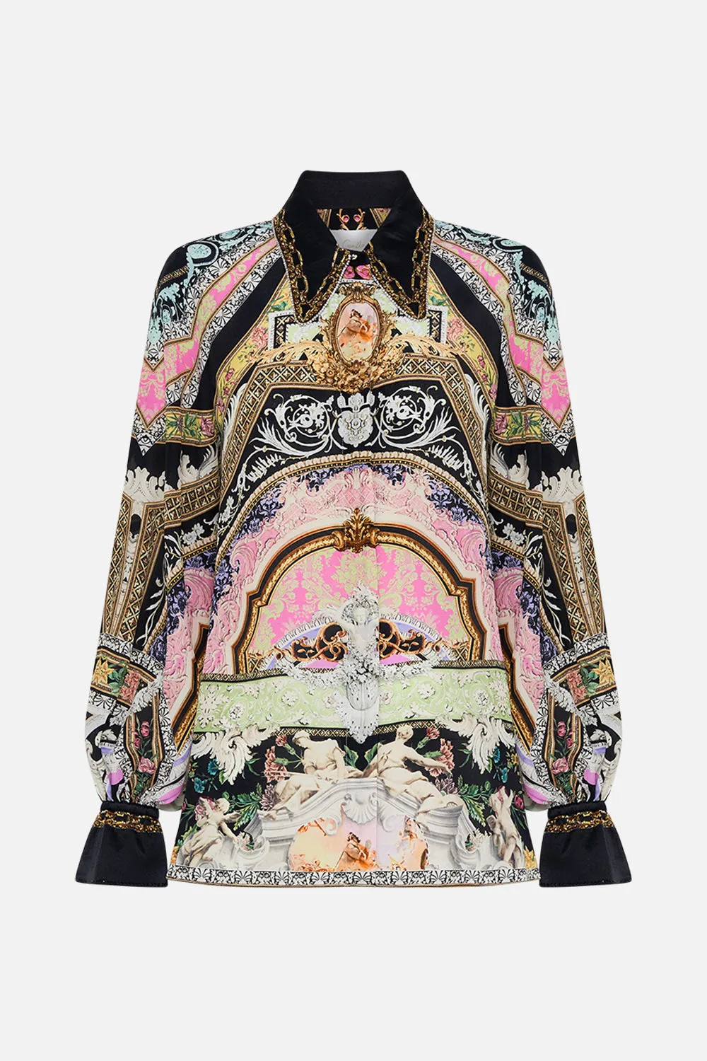 CURVED COLLAR BLOUSE FLORENCE FIELD DAY sold by Camilla product image thumbnail 3