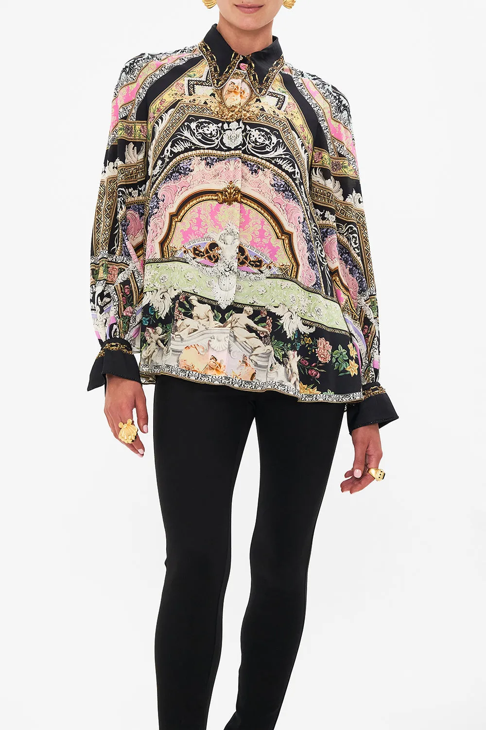 CURVED COLLAR BLOUSE FLORENCE FIELD DAY sold by Camilla product image thumbnail 5