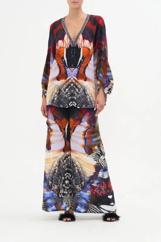 PANEL SLEEVE BLOUSE WINGS OF MARIPOSA sold by Camilla