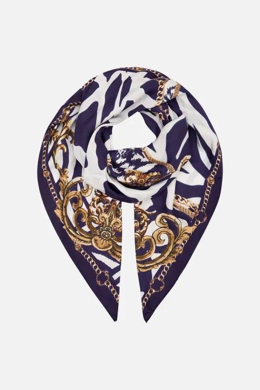 LARGE SQUARE SCARF WHERES YOUR HEAD AT sold by Camilla