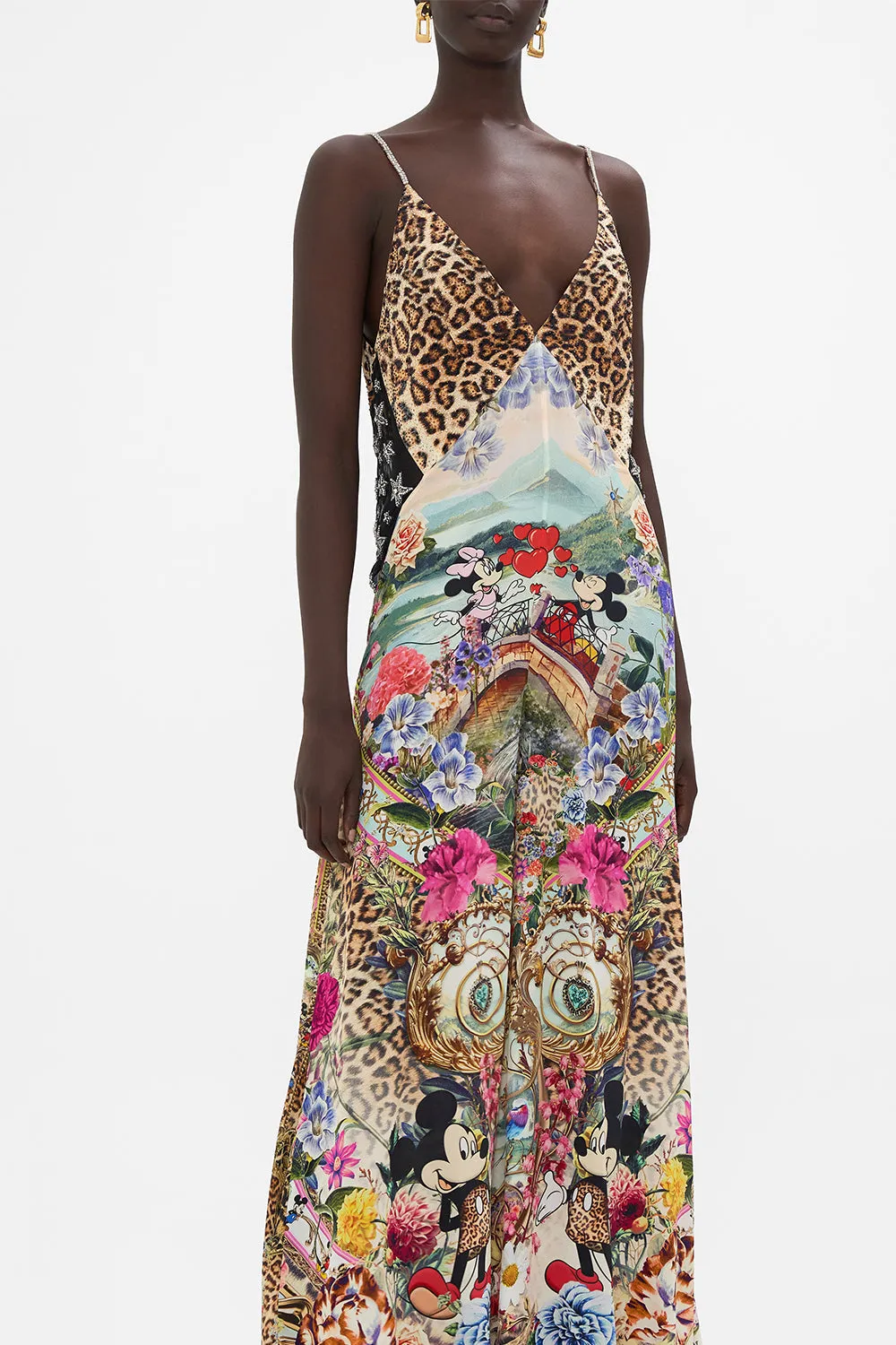 JUMPSUIT WITH MESH INSERT MICKEY TAKES A TRIP sold by Camilla product image thumbnail 5