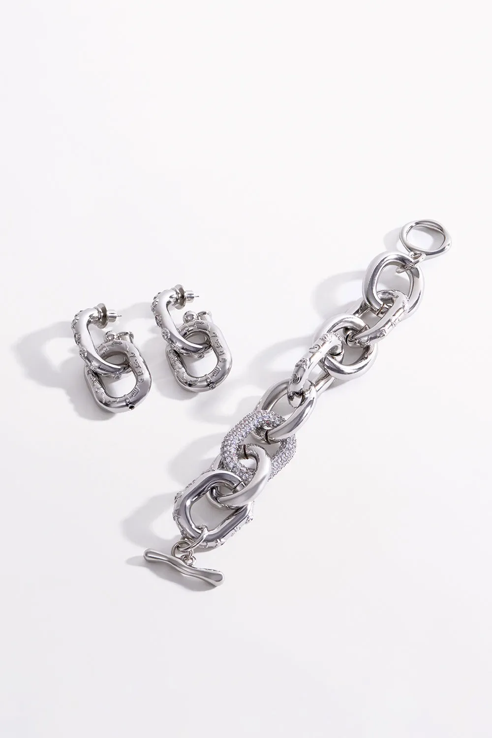 COSMIC CARTOUCHE EARRINGS SILVER sold by Camilla product image thumbnail 2