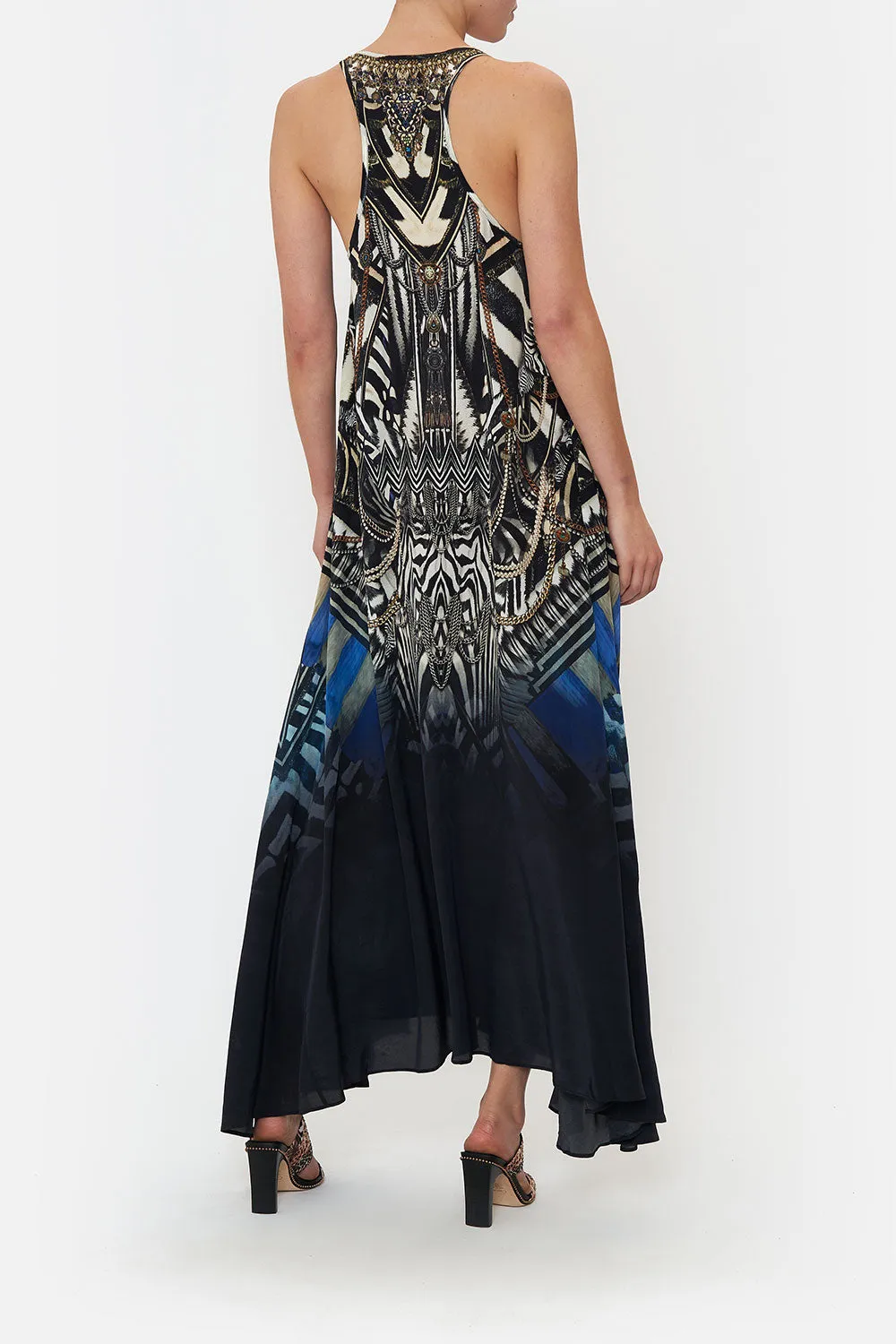 V NECK RACERBACK DRESS KNIGHT OF THE WILD sold by Camilla product image thumbnail 2