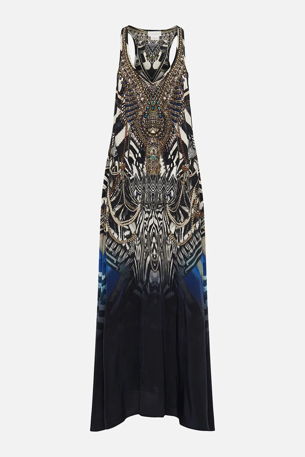 V NECK RACERBACK DRESS KNIGHT OF THE WILD sold by Camilla product image thumbnail 3