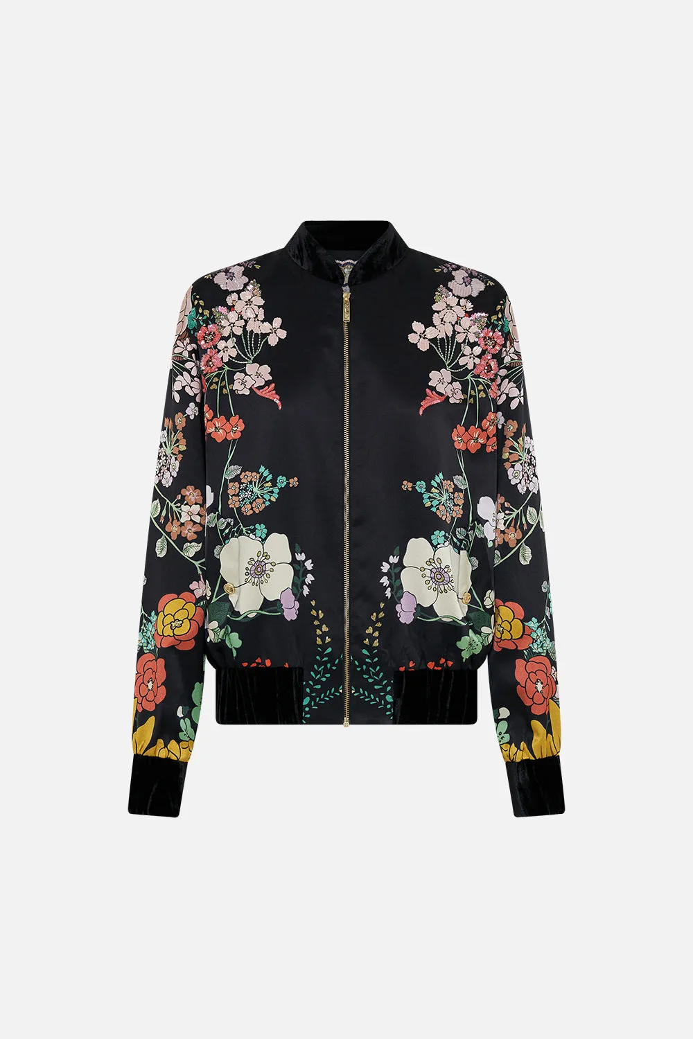 RELAXED BOMBER JACKET WE WORE FOLKLORE sold by Camilla product image thumbnail 3