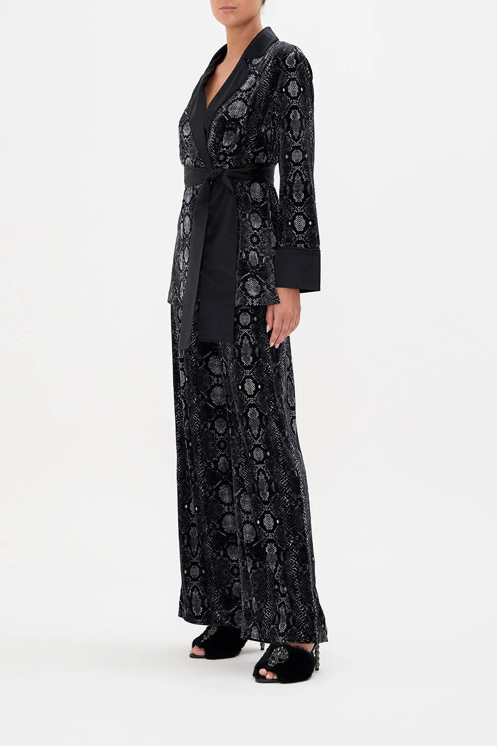 RELAXED JACKET WITH SPLIT CUFFS WILD HORSES sold by Camilla product image thumbnail 4