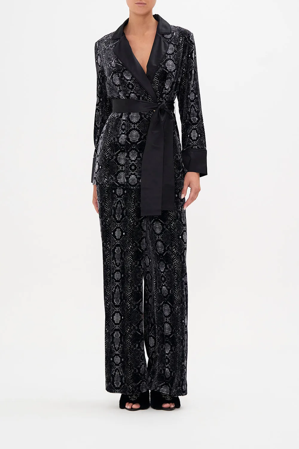 RELAXED JACKET WITH SPLIT CUFFS WILD HORSES sold by Camilla