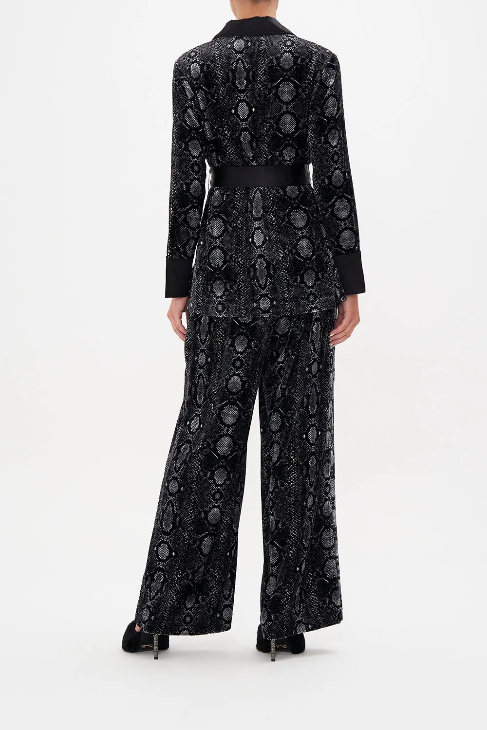 RELAXED JACKET WITH SPLIT CUFFS WILD HORSES sold by Camilla product image thumbnail 2