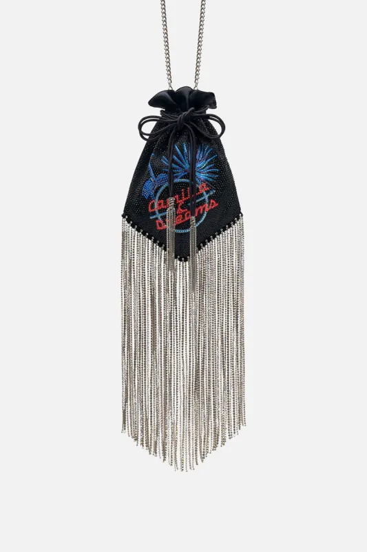 FLAT DRAWSTRING POUCH NAUGHTY NEON sold by Camilla