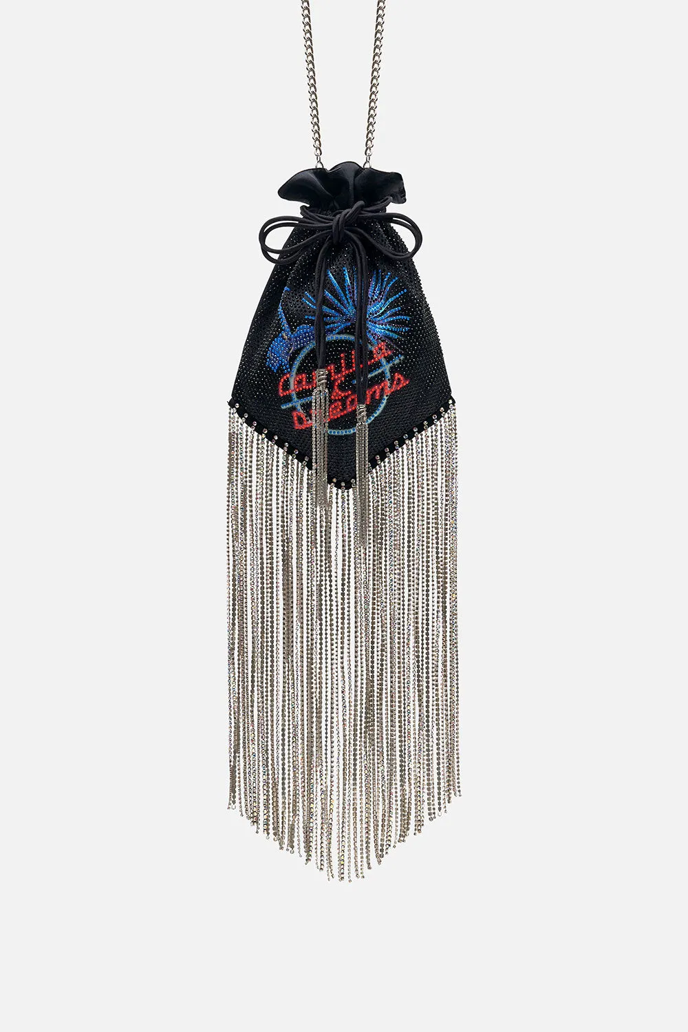 FLAT DRAWSTRING POUCH NAUGHTY NEON sold by Camilla