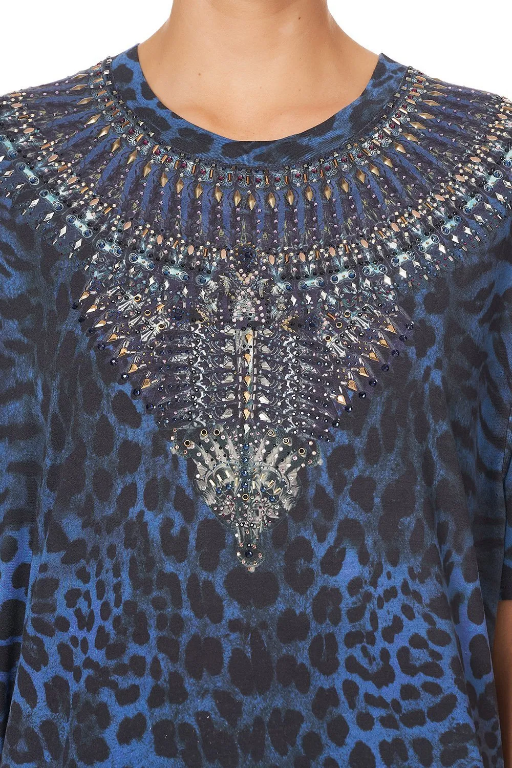 OVERSIZE BAND TEE THE CATS MEOW sold by Camilla product image thumbnail 5