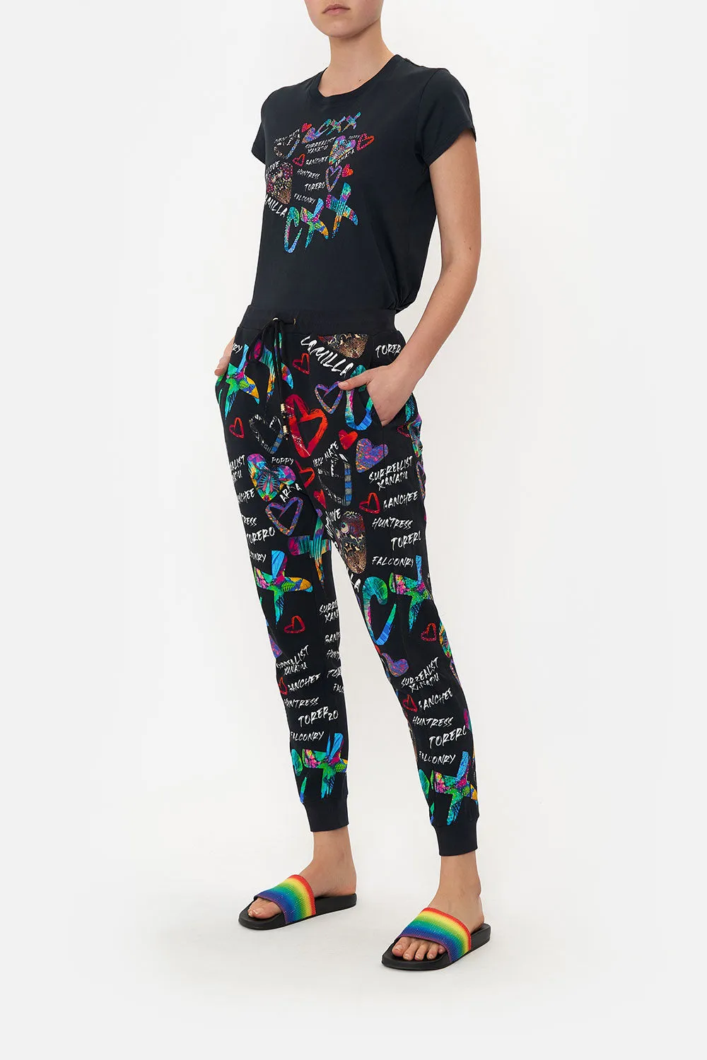 SIDE PANEL JERSEY PANT TAGGED UP sold by Camilla product image thumbnail 4