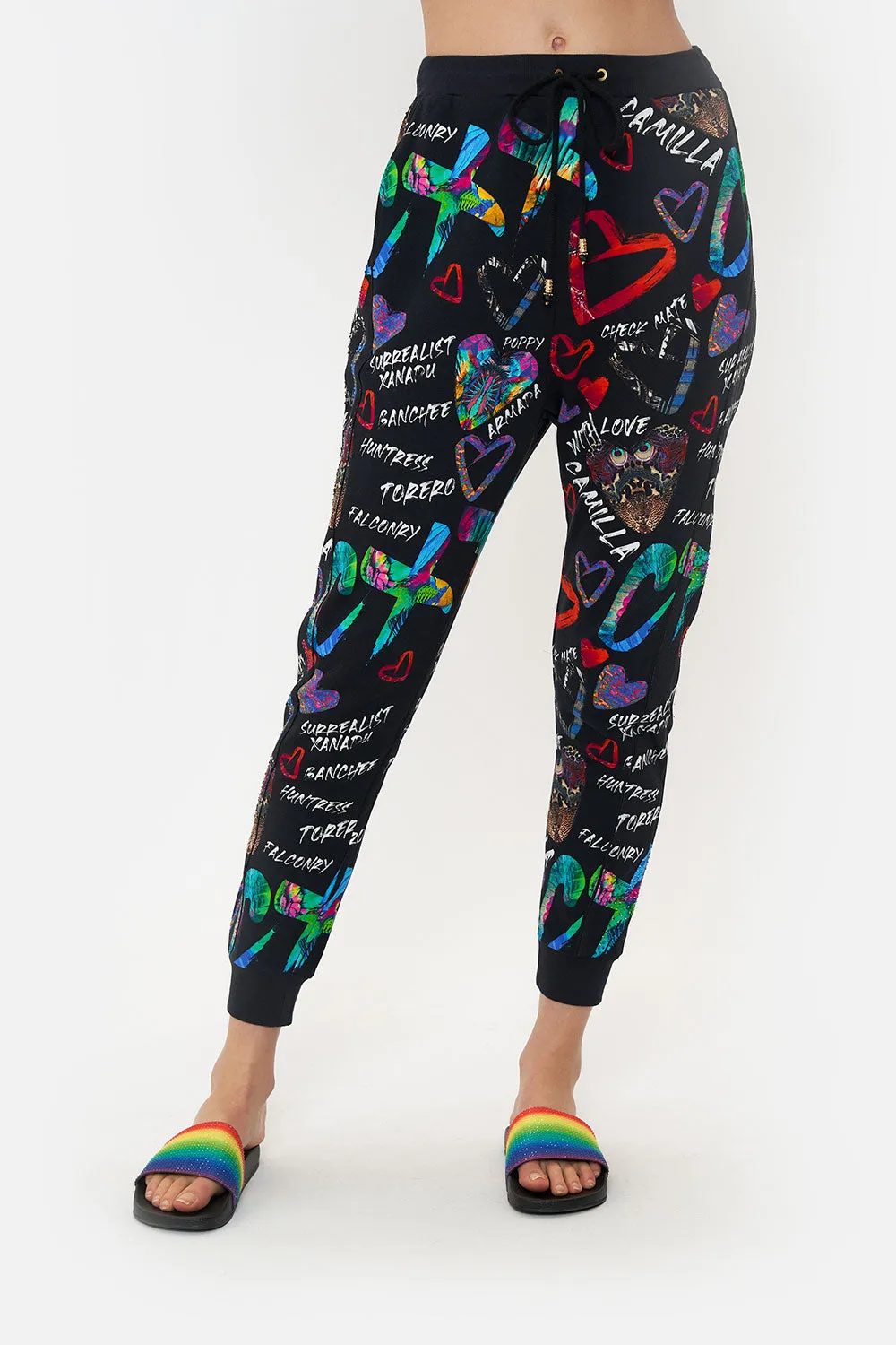 SIDE PANEL JERSEY PANT TAGGED UP sold by Camilla product image thumbnail 5