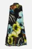 HIGH NECK RUFFLE DRESS POPPY DIVINE sold by Camilla