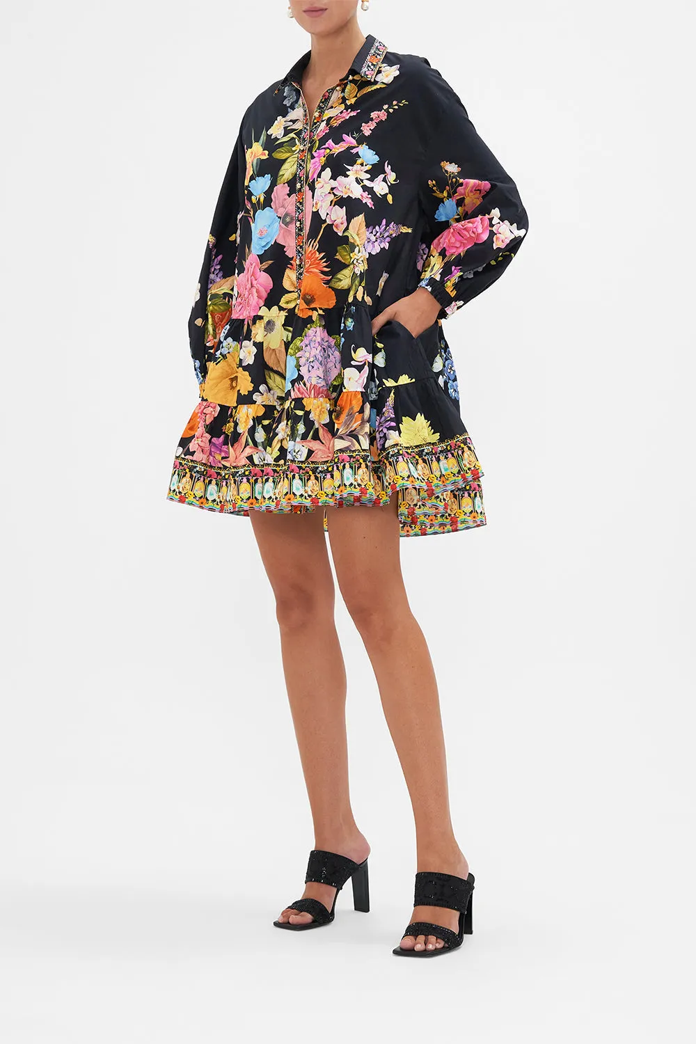 TIERED SHIRT DRESS DIVINE DIVINITY sold by Camilla product image thumbnail 4