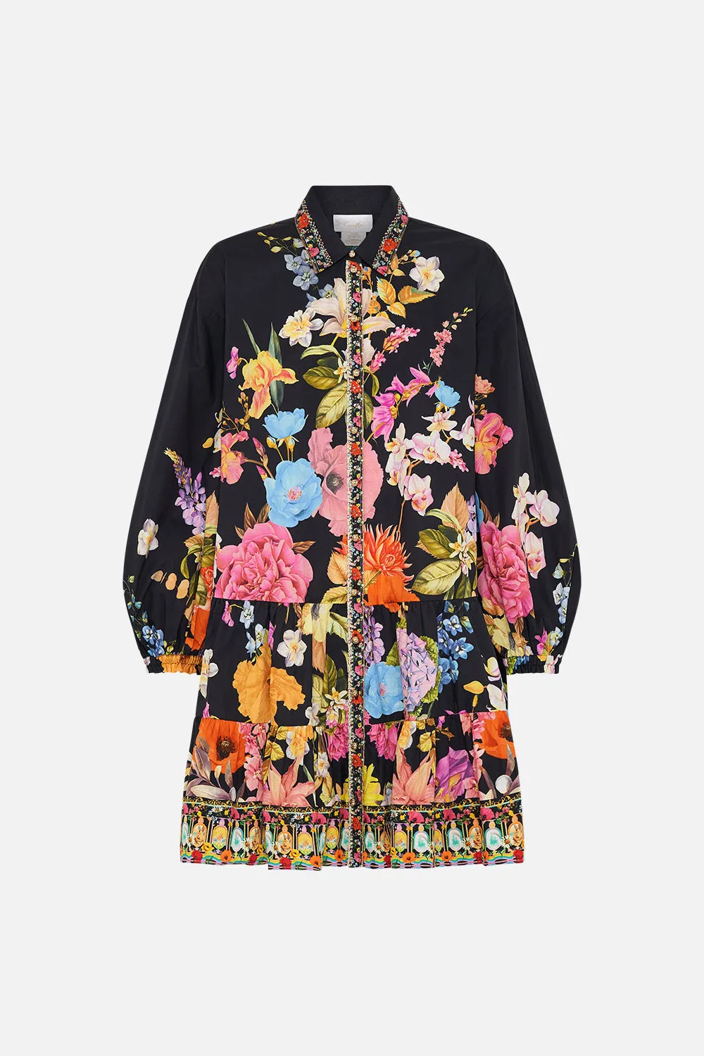 TIERED SHIRT DRESS DIVINE DIVINITY sold by Camilla product image thumbnail 3